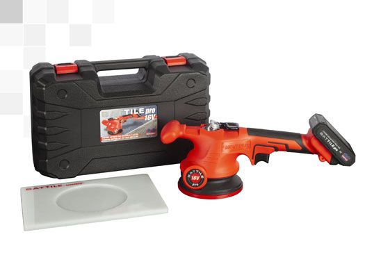 Montolit - Ventouse pour carrelage et dalles 2 piles Battile Pro 16V