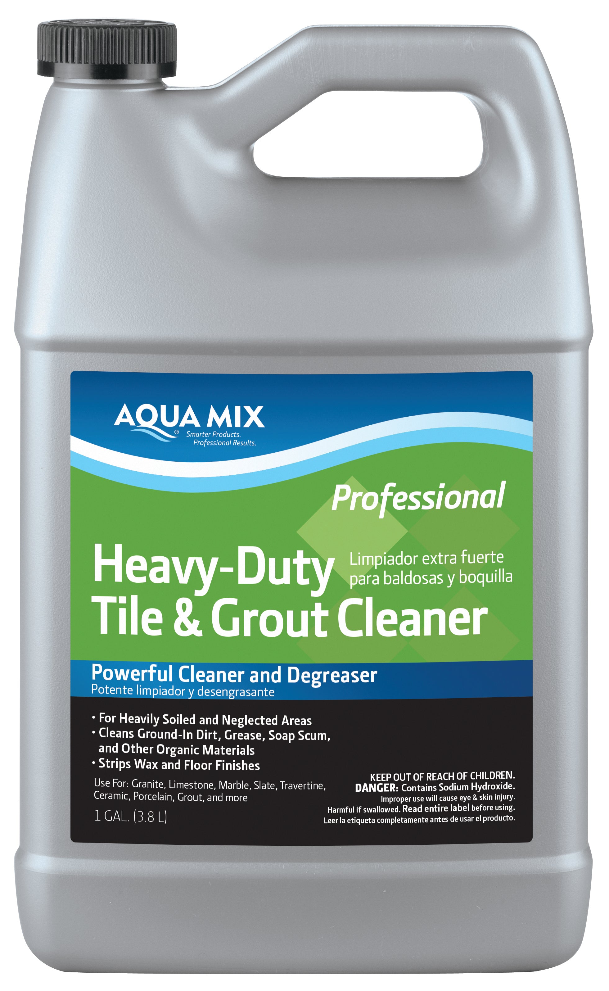Aqua Mix - Nettoyant pour carreaux et joints robuste 1 gal