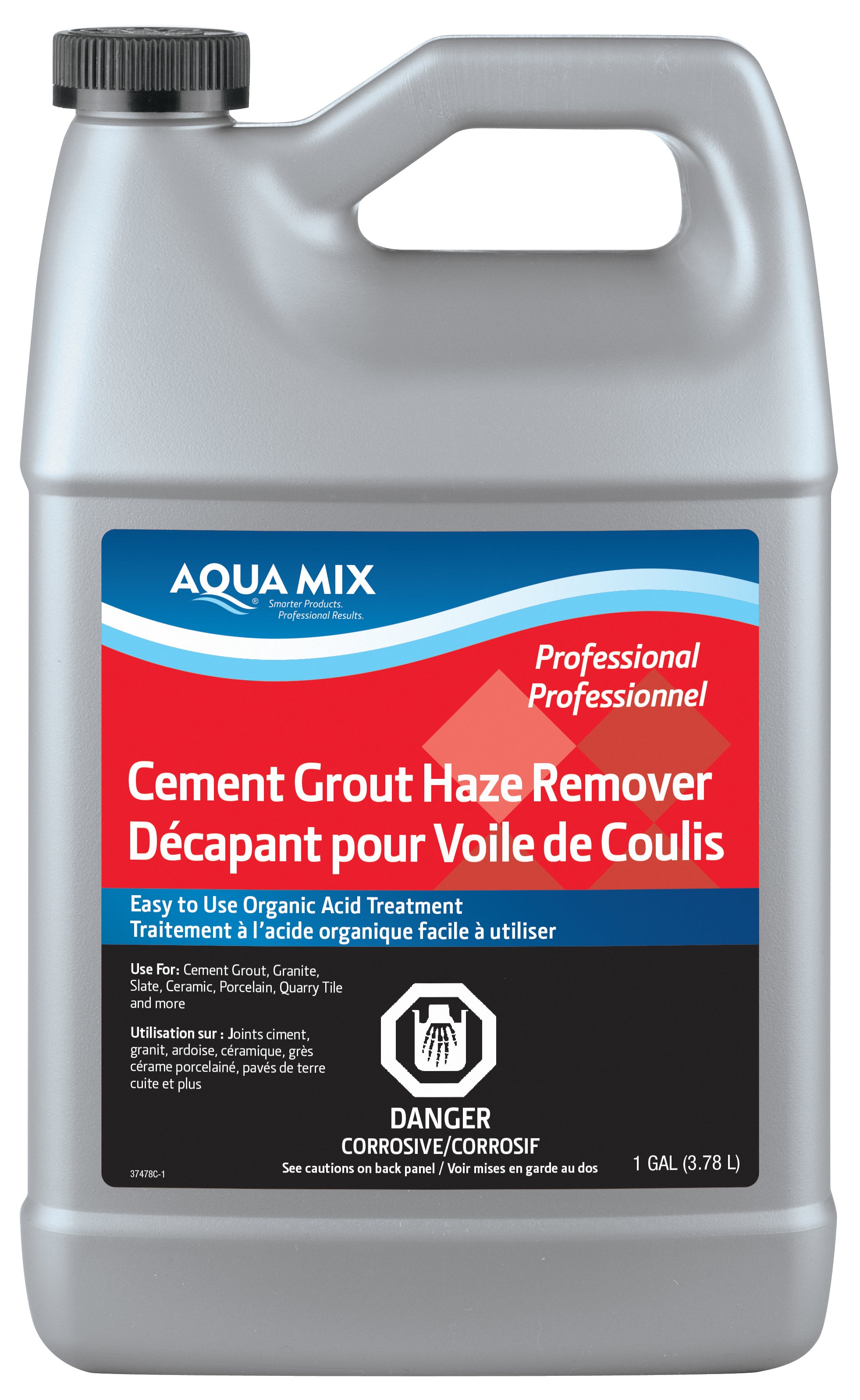 Aqua Mix - Décapant pour voile de coulis 1 gal