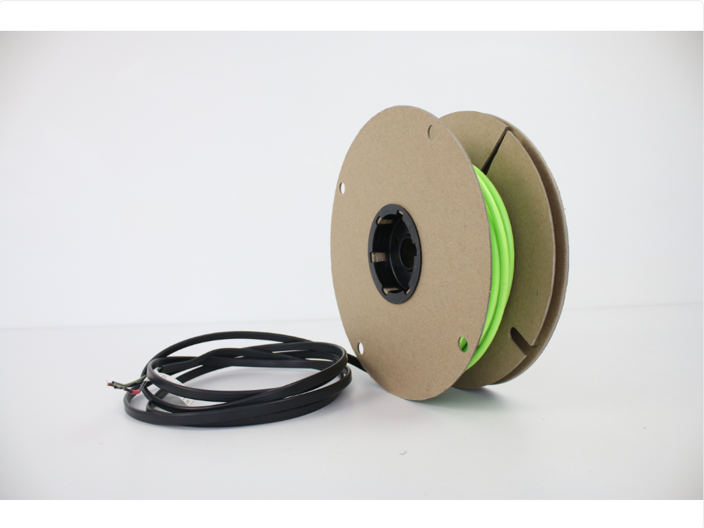 41.9 pi² (114') 240V 5W - Flextherm Câble Chauffant Vert Enfouissement pour béton (SKU: GC240C0114)