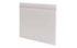 M-D PRO - Base murale en vinyle Pinnacle #ST-050 Blanc 4.5" (114 mm) x 1/4" x 8'