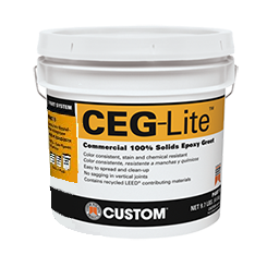 Custom Building Products - Coulis époxy CEG-Lite Partie B 9.5 lb