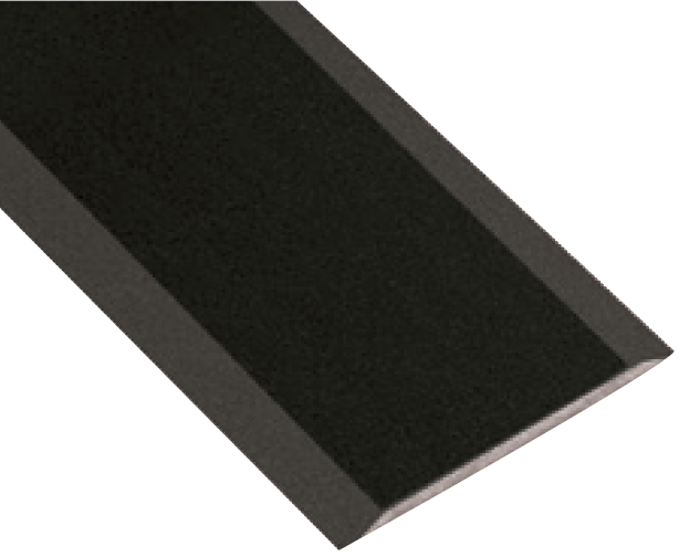M-D PRO - Fixation pour joint de plancher en métal #PBK Matte Black 1/10" (2.5 mm) x 1-1/4" x 12'