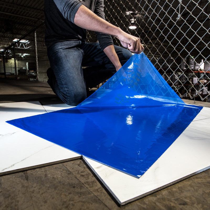 Surface Shields - Film de protection de surface Clean Mat bleu 24" x 36"