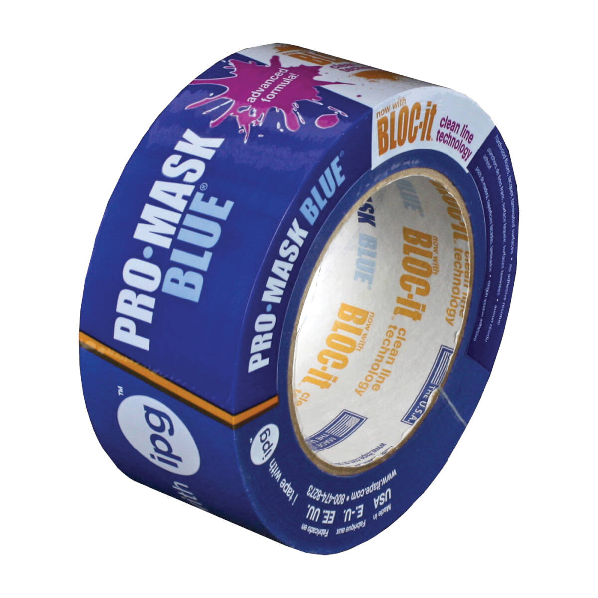 IPG - Ruban de masquage pour peintres bleu 48 mm x 55 m