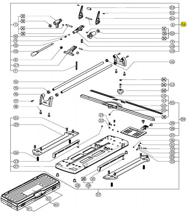 Rubi - Ensemble de séparateur Tr pour TR-600-S