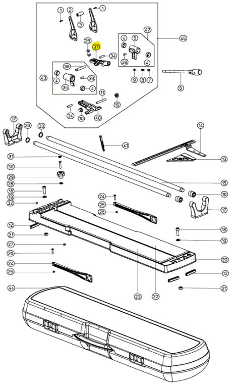 Rubi - Porte-outil peint pour Speed Plus