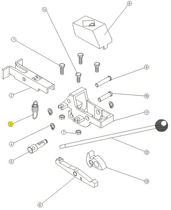 Rubi - Ressort pour Separador S