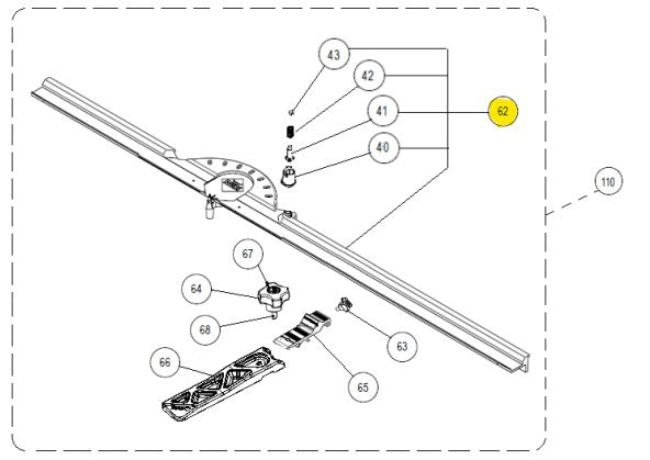 Rubi - Ensemble carré en pouce pour TX-N / TP-93-S