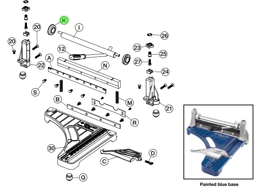 Crain - Roulement à billes pour no. 001