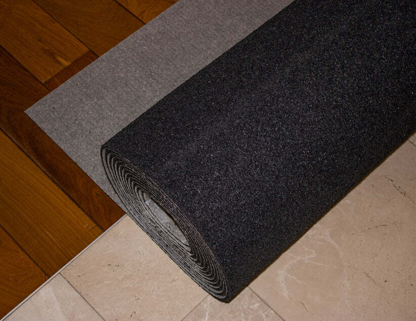 Dura - Sous-couche acoustique Duracoustic en caoutchouc 24" x 54" - 8 mm (108 pi²)