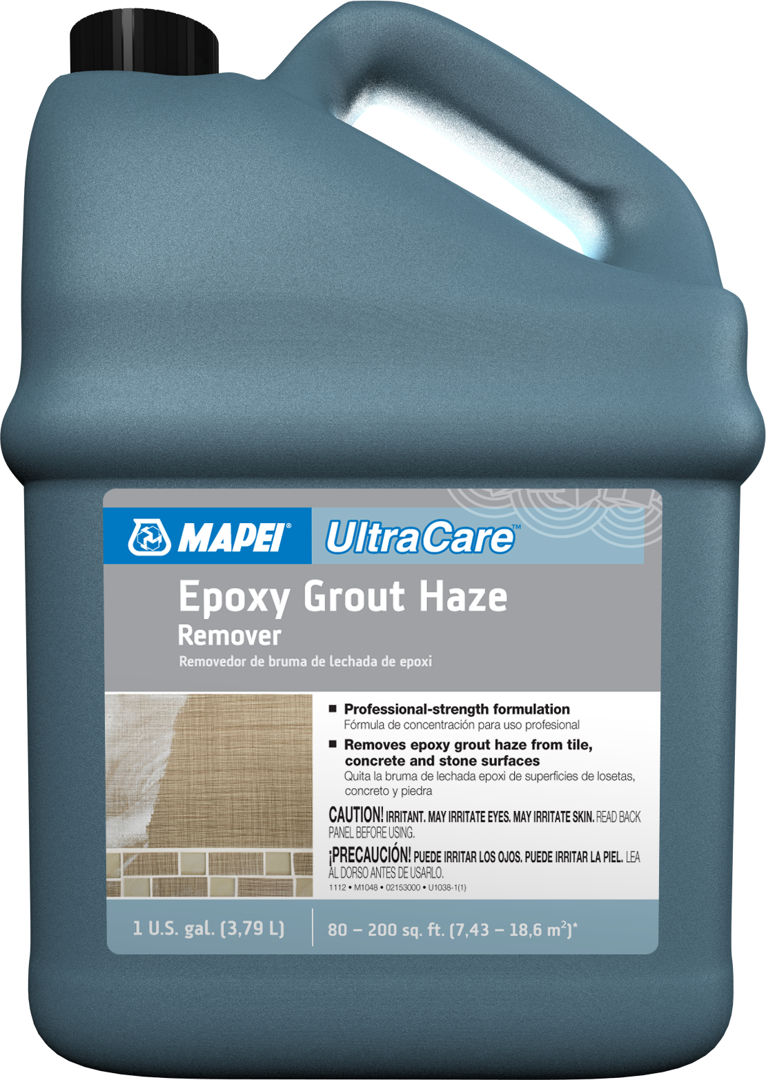 Mapei - UltraCare Dissolvant pour pellicule de coulis époxy - 3.79 L