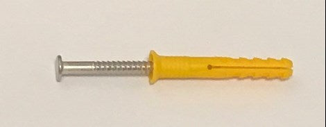 Kinesik - Goujon SS pour tuile de surface Armor Tile - #33538 Jaune fédéral - 1/4" x 2"