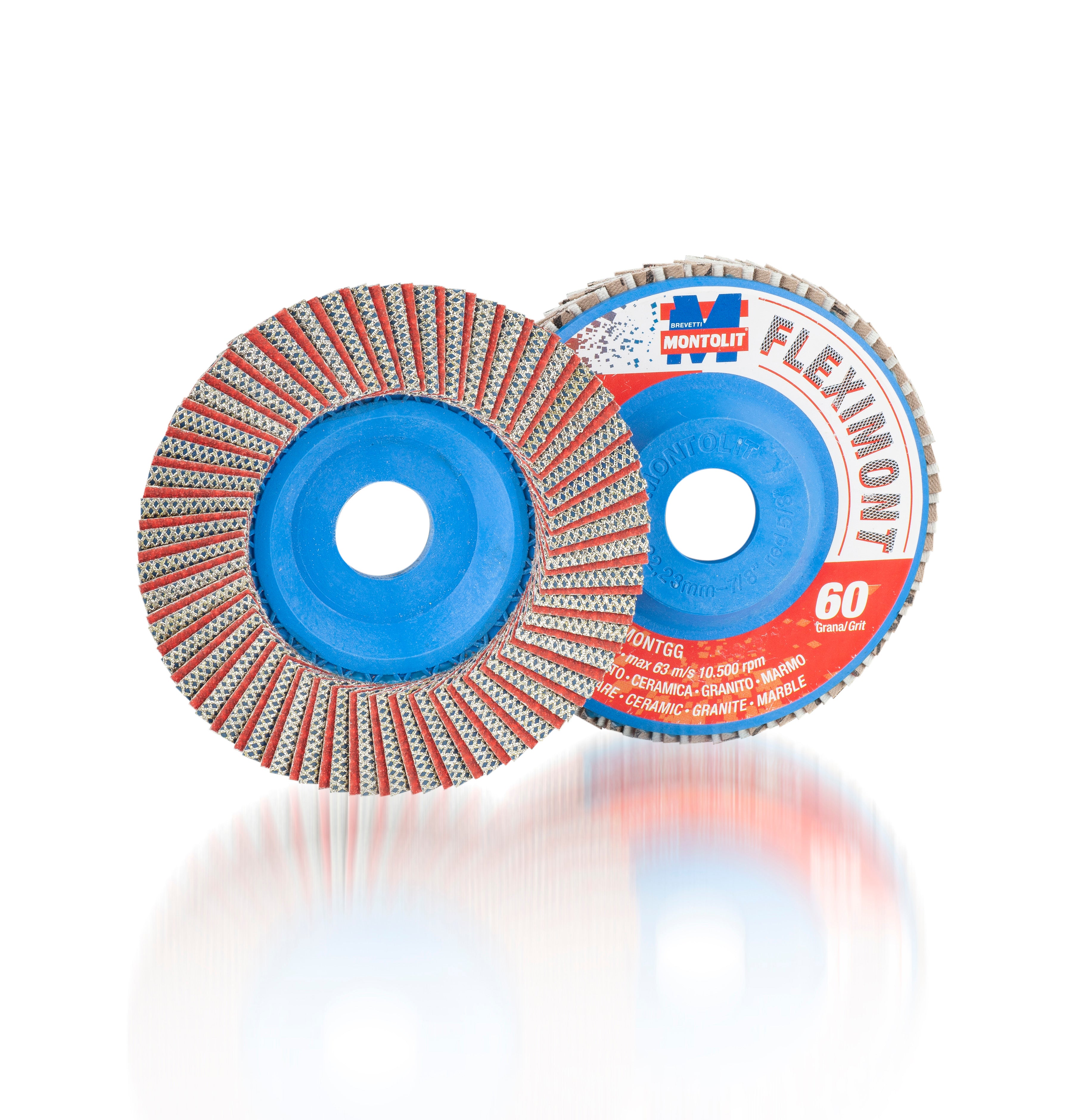 Montolit - Fleximont Meule en diamant lamellaire, grain grossier 4 1/2"