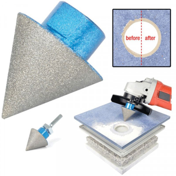 Montolit - Fraise diamantée 3/16" à 1-3/8"