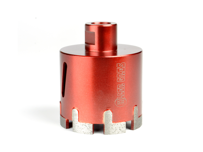 Montolit - Trépan diamanté à sec/à l'eau Killer Gres FT-S 2-3/4" pour perçage