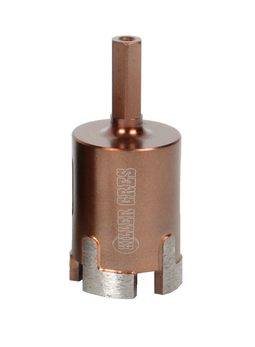 Montolit - Scie-cloche diamantée pour perceuse Killer Gres, coupe à sec - 1 1/2"