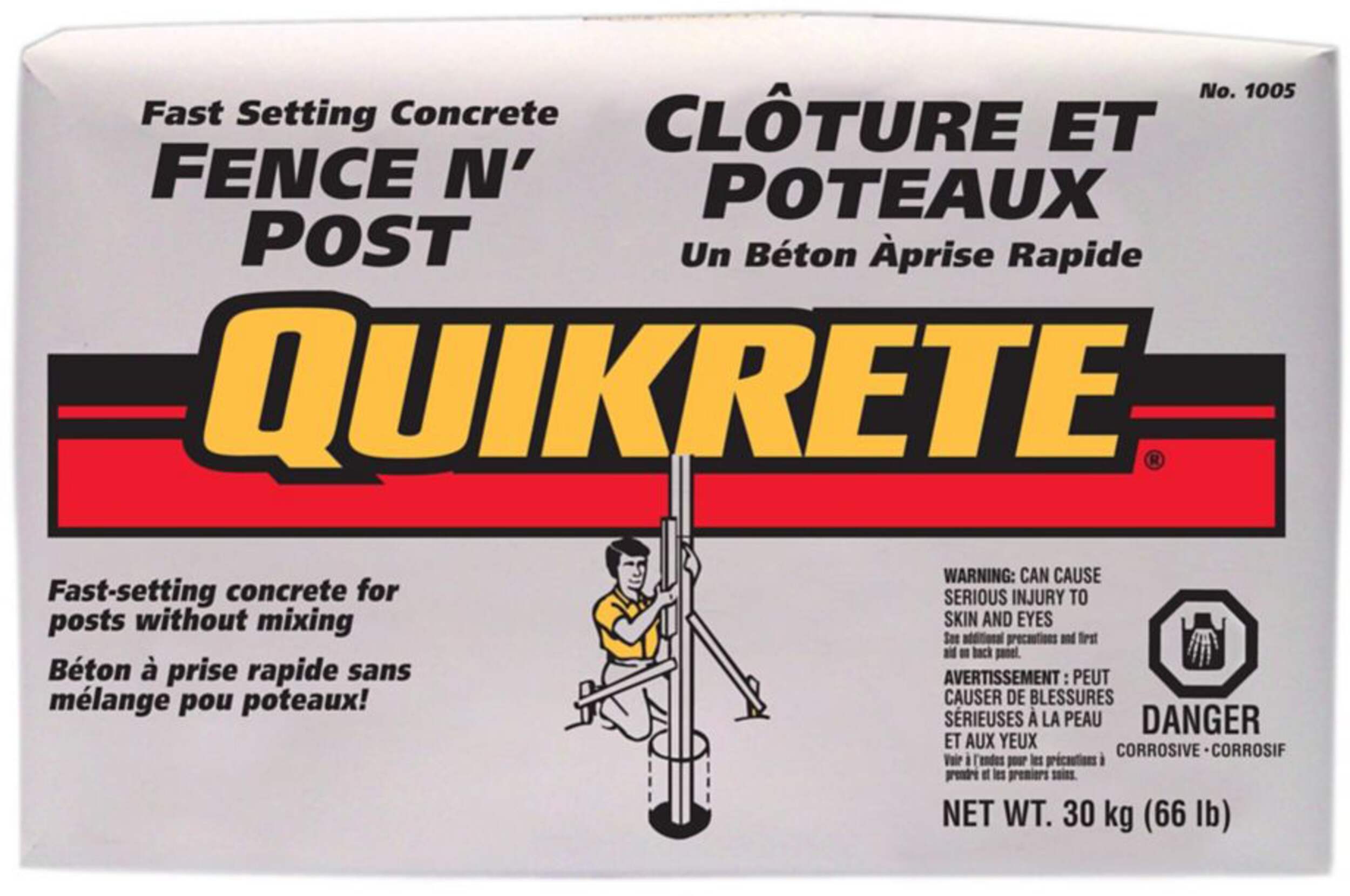 Quikrete - Mélange à béton Fence N' Post 30 kg
