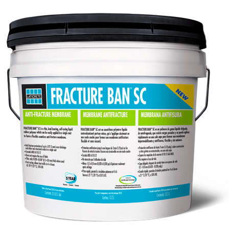 Laticrete - Fracture Ban SC Membrane liquide anti-fracture 3.5 gal