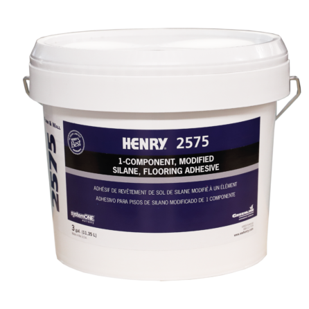 Henry - Adhésif pour vinyle 2575 Floor and Wall 3 gal