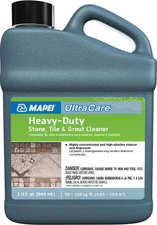 Mapei - UltraCare Nettoyant puissant pour pierre, carreaux et coulis - 946 mL