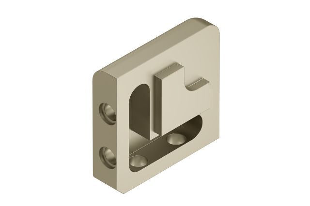 Schluter - JOLLY Coin extérieur 90° Aluminium anodisé Nickel mat 1/2" (12.5 mm)