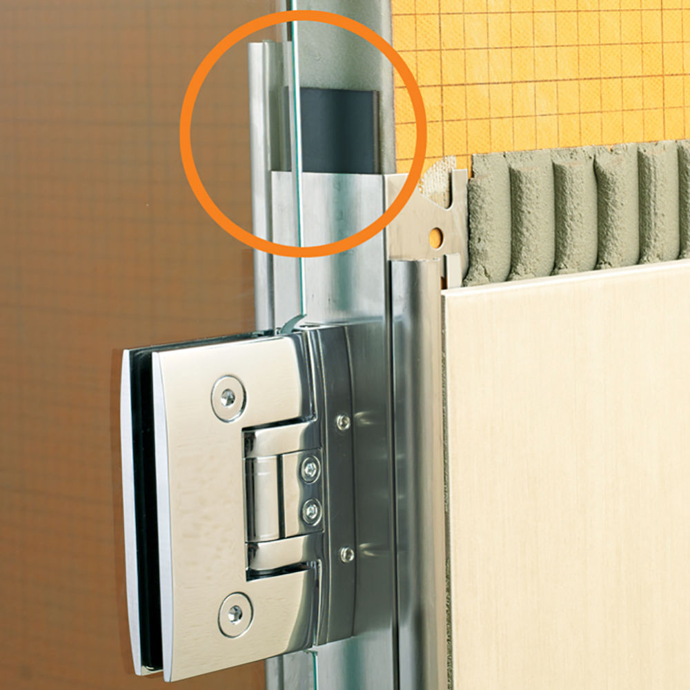 Schluter - KERDI-BOARD-ZFP Profilé de renfort pour la quicaillerie - plastique PVC 1-3/8" x 8' 2-1/2"