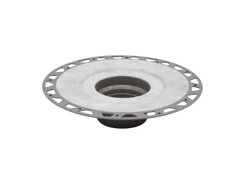Schluter - KERDI-DRAIN PVC flange without sleeves and corner - 2" drain outlet ||KD2/PVC/FL
