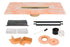 Schluter KERDI-LINE-VARIO Polypropylene Flange Kit with 2" ABS and PVC Connectors ||KLVR2FLK
