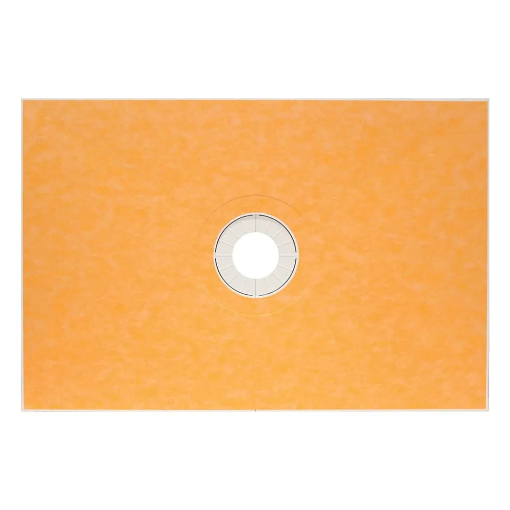 1-1/4" x 48" x 72" - Schluter KERDI-SHOWER-T Prefabricated Sloped Shower Base with Centered Outlet Position ||KST12201830