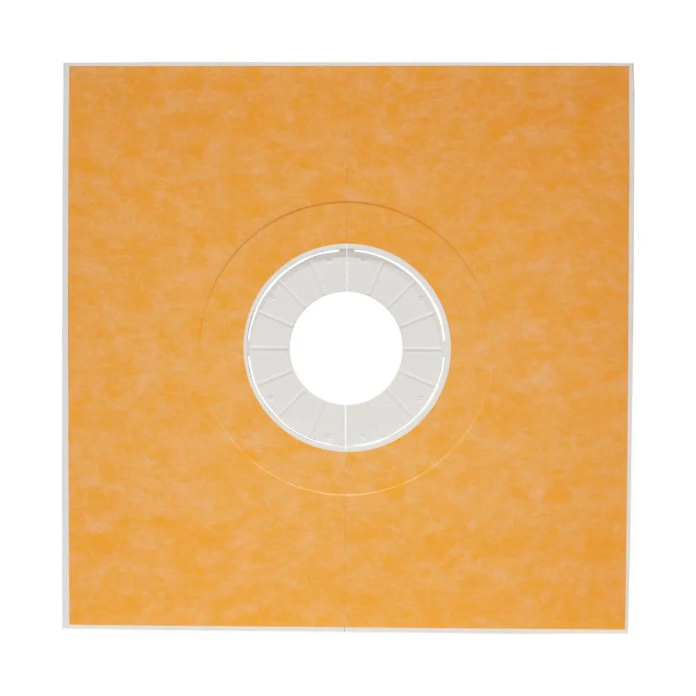 1" x 48" x 48" - Schluter - KERDI-SHOWER-TT Base de douche préfabriquée en pente avec position de sortie centrée ||KST1220BF