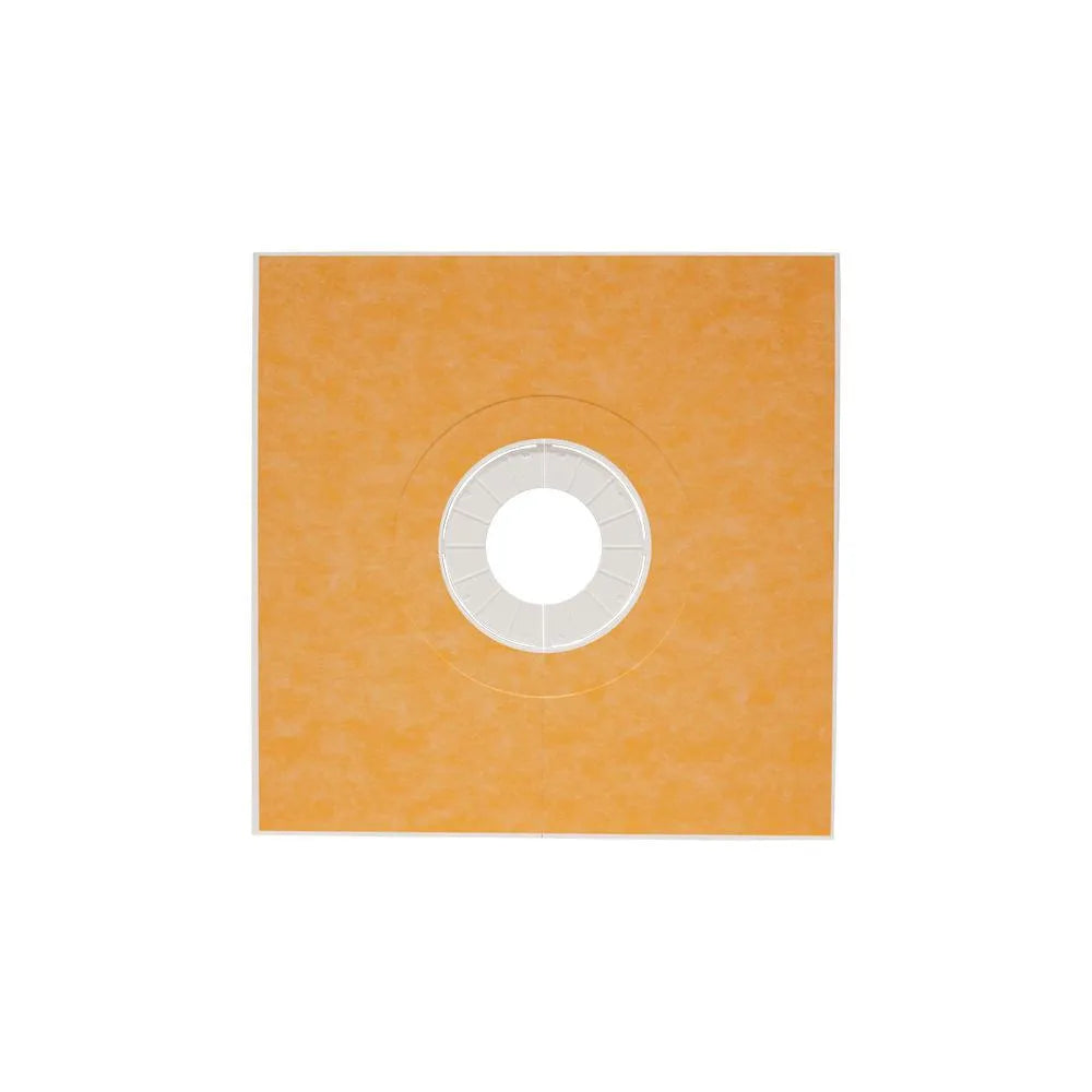 29/32" x 38" x 38" - Schluter - KERDI-SHOWER-TT Base de douche préfabriquée en pente avec position de sortie centrée ||KST965BF