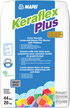 Mapei - Keraflex Plus Ciment-colle très lisse pour carreaux lourds de grand format, Gris - 44 lb