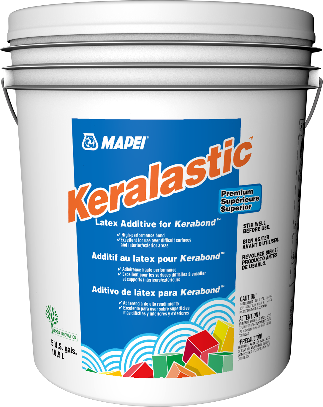 Mapei - Keralastic Additif au latex flexible de qualité supérieure - 18.9 L