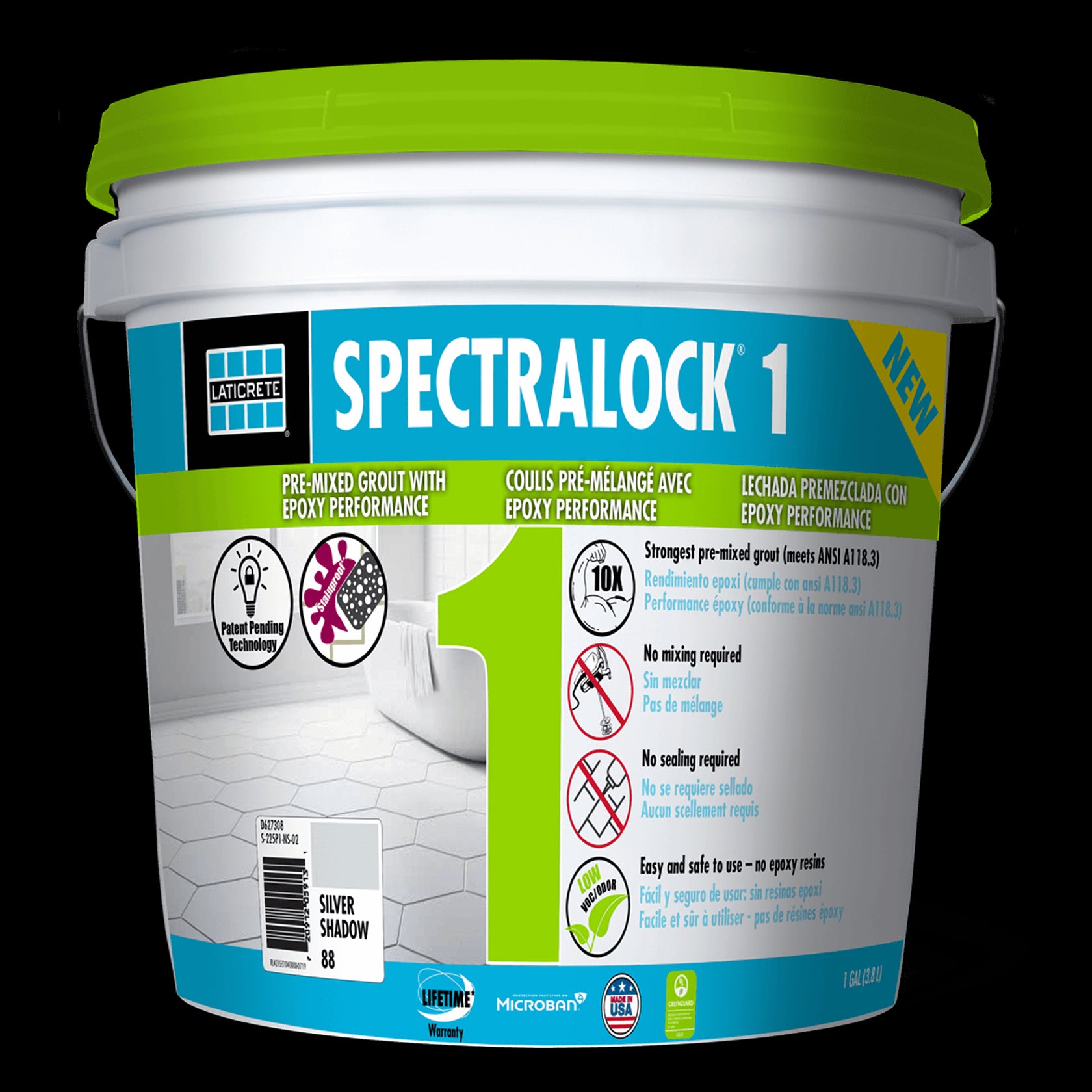 Laticrete - Spectralock 1 Stormy Grey 1 Gal