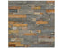 Anatolia - Mosaïque de pierre naturelle Ledger Stone Sierra Assembled Corner adoucie - 6" x 18"