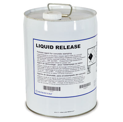 Interstar - Lubrifiant d'estampage pour béton Liquid Release 20 L