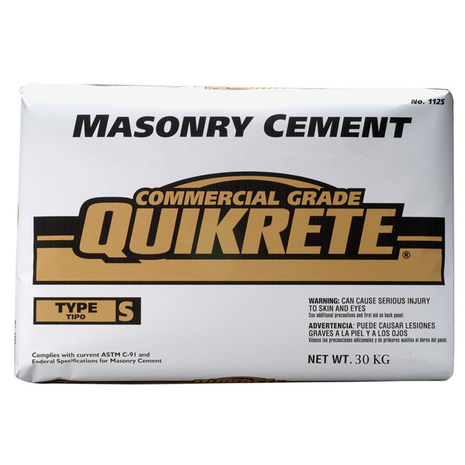 Quikrete - Ciment de maçonnerie Type S Gris 33.3 kg