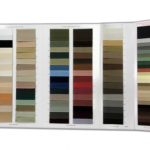 NC - Charte Pour Ruban Coton 3/4 & 11/4