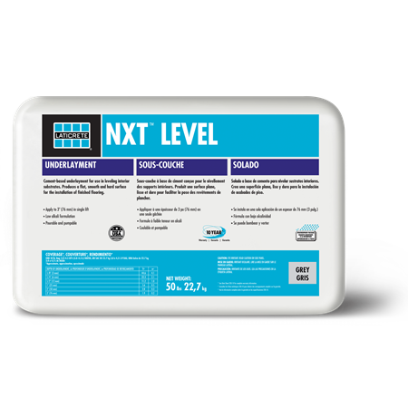 Laticrete - NXT Level Niveleur de sous-plancher gris 50 lb