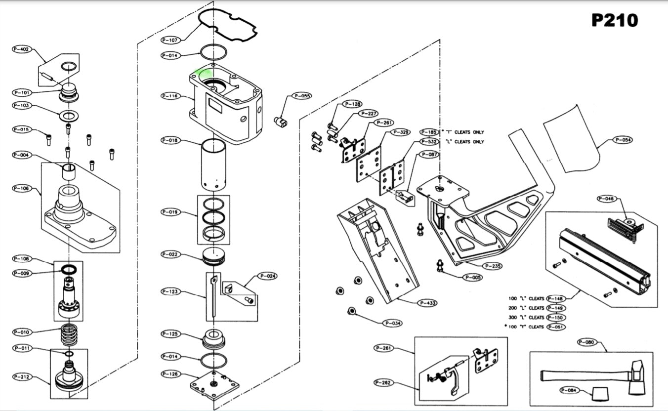 Primatech - Joint d'étanchéité pour P210