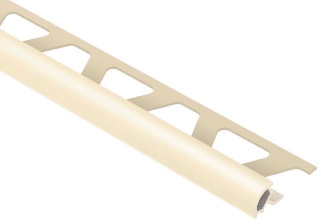 Schluter - RONDEC Bullnose Trim - PVC Plastic Sand Pebble 1/2" (12.5 mm) x 8' 2-1/2"