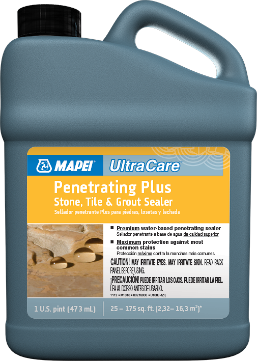 Mapei - UltraCare Scellant pénétrant Plus pour pierre, carreaux et coulis - 473 mL