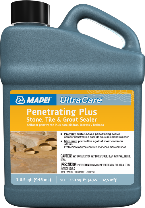 Mapei - UltraCare Scellant pénétrant Plus pour pierre, carreaux et coulis - 946 mL