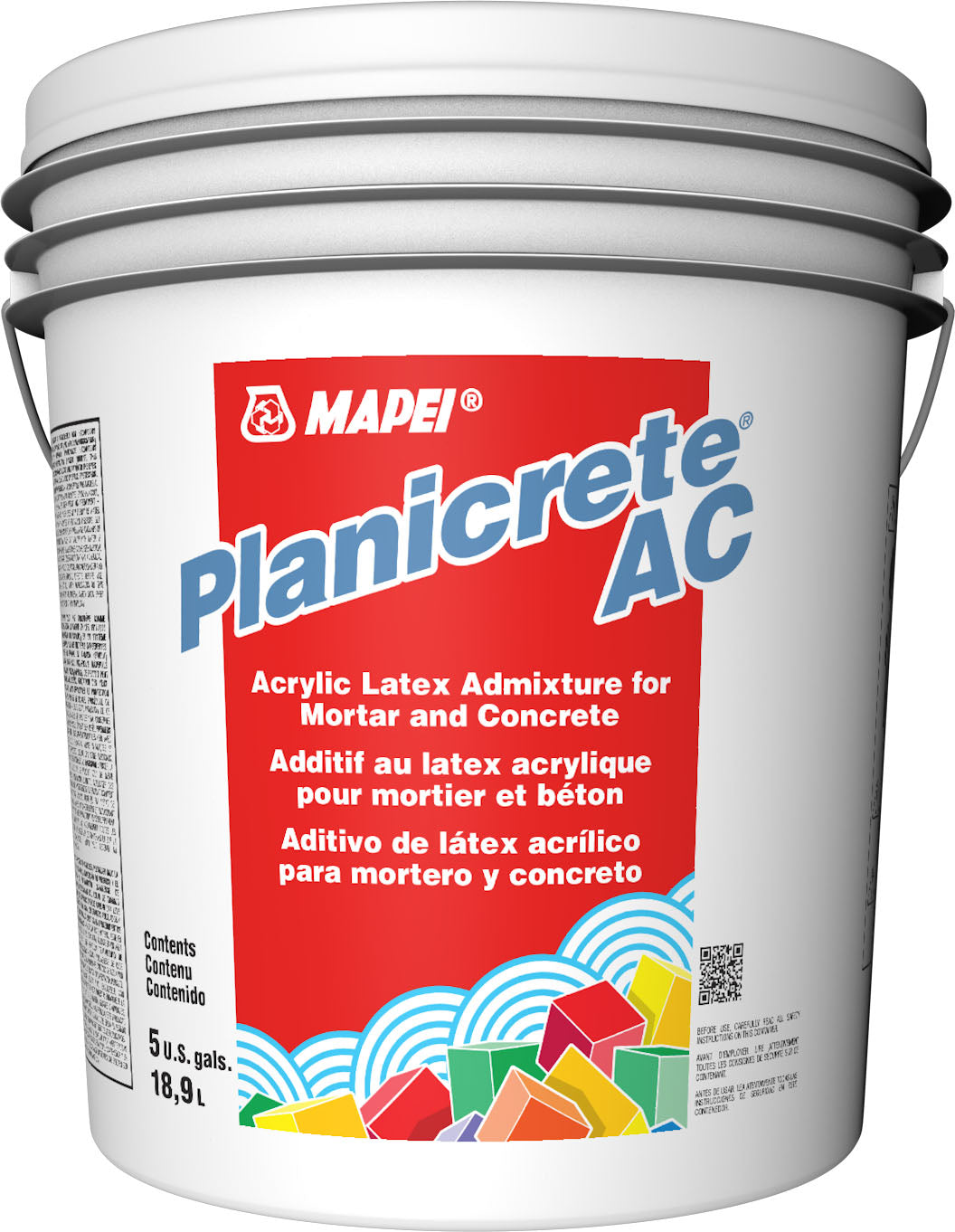 Mapei - Planicrete AC Additif au latex acrylique - 18.9 L