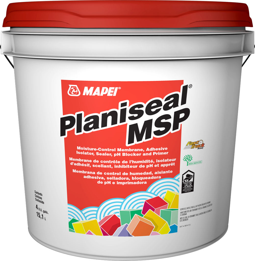 Mapei - Planiseal MSP Membrane de contrôle de l'humidité seau 15.1 L