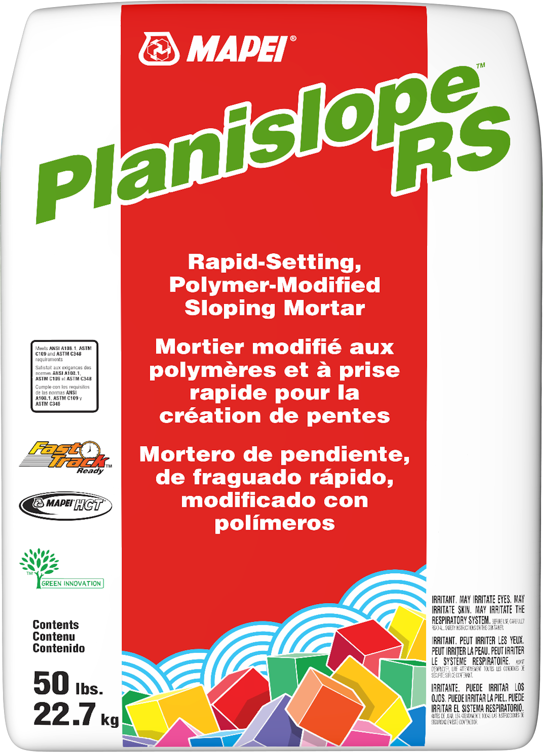 Mapei - Planislope RS Mortier modifié aux polymères pour la création de pentes 22.7 kg