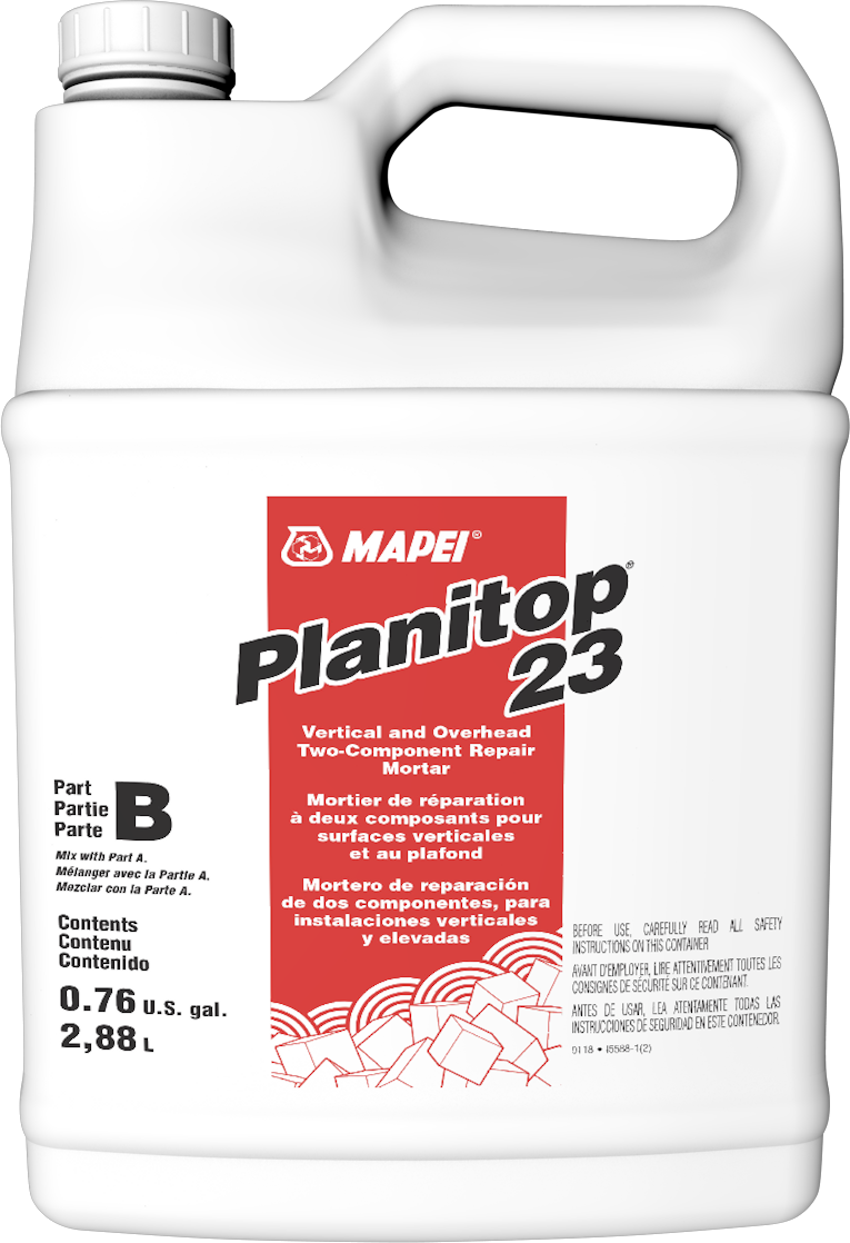 Mapei - Planitop 23 Mortier de réparation pour surfaces verticales et plafonds Partie B - 2.88 L