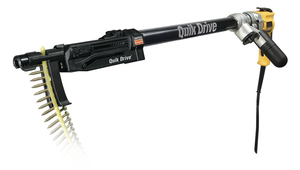 Simpson Strong Tie - QuikDrive Système pour sous-plancher pour perceuse DeWalt 2500 Tr/min