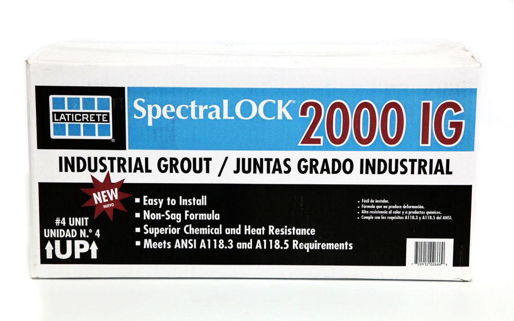 Laticrete - Spectralock 2000 IG #4 Boite commercial (liquide seulement) 16 lb
